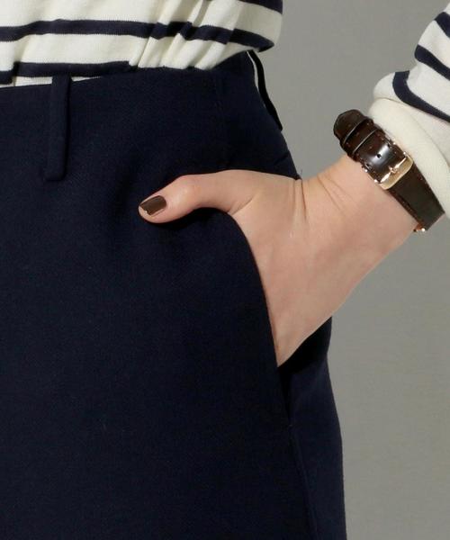 UNITED ARROWS（ユナイテッドアローズ）の「UGBT リバー ボックス スカート（スカート・レディース・ナチュラル/ネイビー・40/38/36）」の15枚目の写真