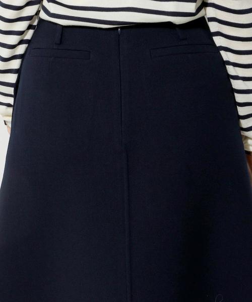 UNITED ARROWS（ユナイテッドアローズ）の「UGBT リバー ボックス スカート（スカート・レディース・ナチュラル/ネイビー・40/38/36）」の4枚目の写真
