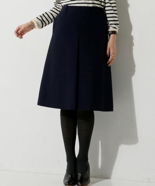 UNITED ARROWS（ユナイテッドアローズ）の「UGBT リバー ボックス スカート（スカート・レディース・ナチュラル/ネイビー・40/38/36）」の7枚目の写真