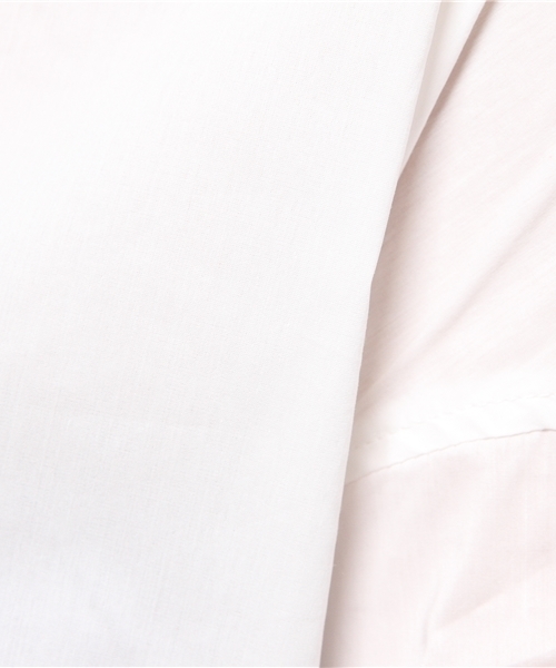 COLONY 2139(コロニートゥーワンスリーナイン)の「ストレッチブロード抜き衿シャツ(シャツ/ブラウス・レディース・ベージュ/ネイビー/ホワイト・FREE)」の10枚目の写真