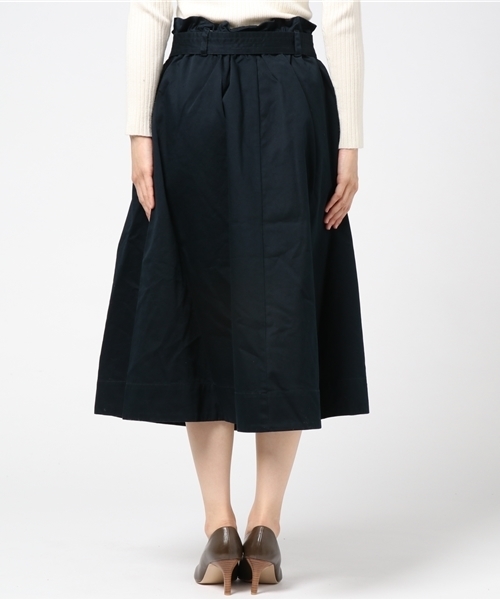 LBC(エルビーシー)の「ハイカウントツイルボリュームスカート (スカート・レディース・オリーブ/ネイビー・LARGE/MEDIUM)」の5枚目の写真