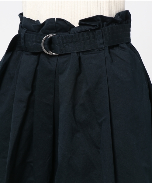 LBC(エルビーシー)の「ハイカウントツイルボリュームスカート (スカート・レディース・オリーブ/ネイビー・LARGE/MEDIUM)」の6枚目の写真