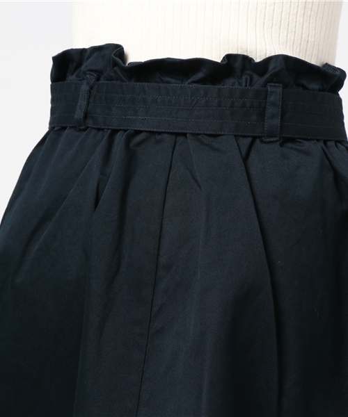 LBC(エルビーシー)の「ハイカウントツイルボリュームスカート (スカート・レディース・オリーブ/ネイビー・LARGE/MEDIUM)」の7枚目の写真