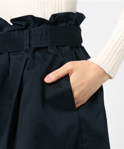 LBC(エルビーシー)の「ハイカウントツイルボリュームスカート (スカート・レディース・オリーブ/ネイビー・LARGE/MEDIUM)」の8枚目の写真