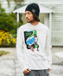 HYSTERIC GLAMOUR | FOR PUNKS pt ポケ付モックネックT-SH(Tシャツ/カットソー)