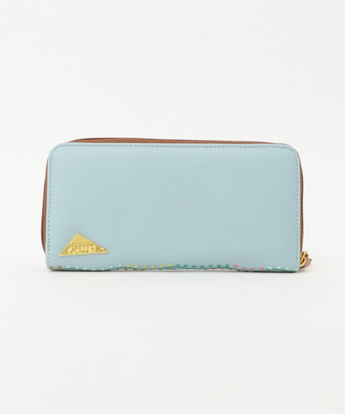 flapper_bags（フラッパー）の「メキシカン刺繍長財布（財布・レディース・サックスブルー/マスタード/ベージュ・FREE）」の4枚目の写真