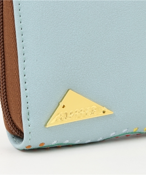 flapper_bags（フラッパー）の「メキシカン刺繍長財布（財布・レディース・サックスブルー/マスタード/ベージュ・FREE）」の6枚目の写真