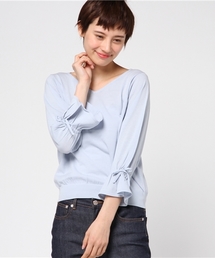 【一部店舗限定】リストリボンプルオーバー