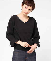 【一部店舗限定】リストリボンプルオーバー