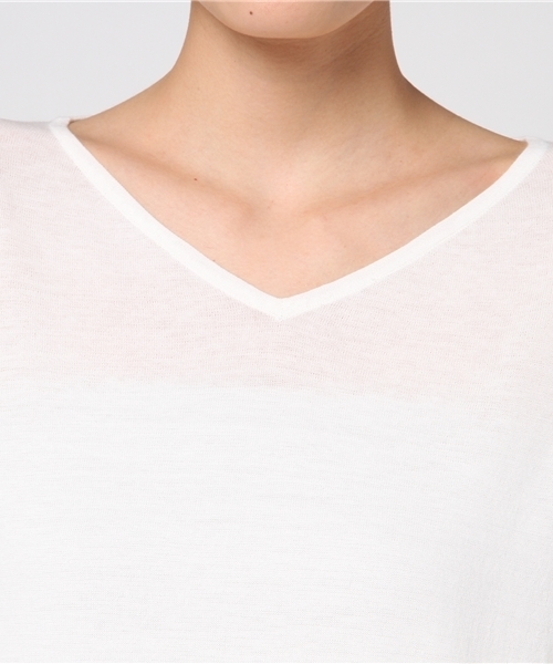 ADAM ET ROPE'（アダムエロペ）の「【一部店舗限定】リストリボンプルオーバー（Tシャツ/カットソー・レディース・ホワイト/ピンク/ブラック/ブルー系その他4・FREE）」の8枚目の写真