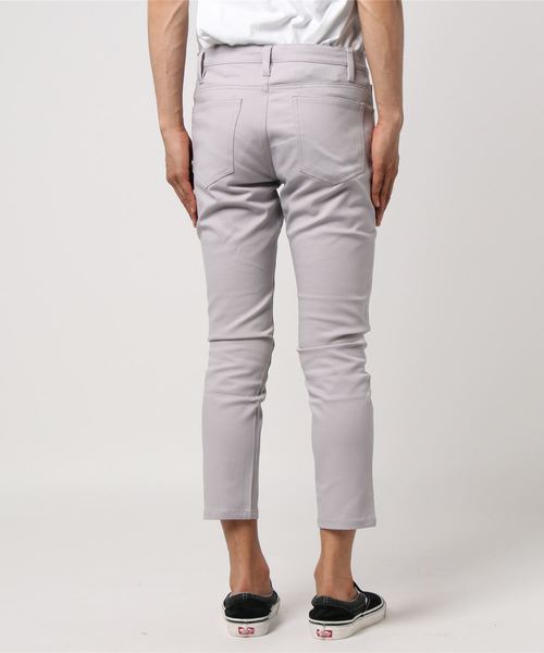 THE CASUAL(カジュアル)の「カツラギ素材 ストレッチ アンクル パンツ(その他パンツ・メンズ・チャコール/モカ/ベージュ/ブラック/オリーブ/ワイン/アイボリー/ネイビー/ホワイト/ライトベージュ/ライトグレー/サックスブルー・M/XL/S/L)」の14枚目の写真