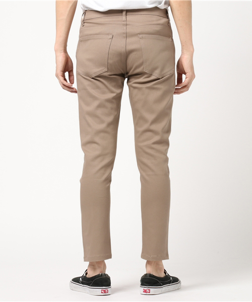 THE CASUAL(カジュアル)の「カツラギ素材 ストレッチ アンクル パンツ(その他パンツ・メンズ・チャコール/モカ/ベージュ/ブラック/オリーブ/ワイン/アイボリー/ネイビー/ホワイト/ライトベージュ/ライトグレー/サックスブルー・M/XL/S/L)」の15枚目の写真