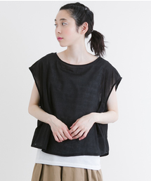 MERLOT | インナードッキングシアークロップドプルオーバー4619(シャツ/ブラウス)