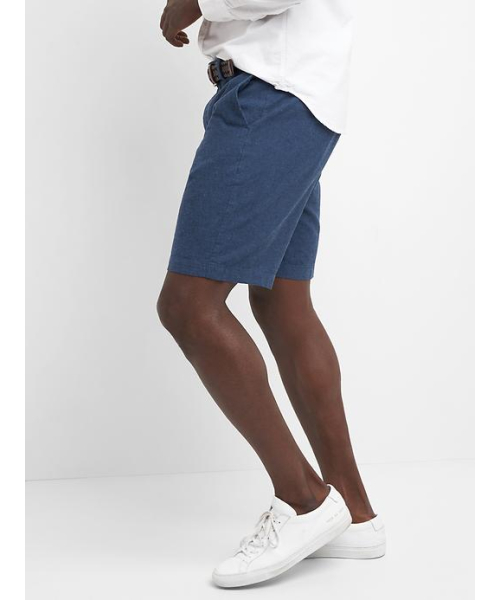 GAP（ギャップ）の「Gap リネンコットン ショートパンツ（25Cm）（その他パンツ・メンズ・グレー/ネイビー・30W/28W/36W/32W/34W）」の6枚目の写真