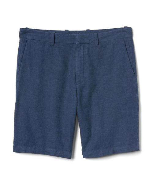 GAP（ギャップ）の「Gap リネンコットン ショートパンツ（25Cm）（その他パンツ・メンズ・グレー/ネイビー・30W/28W/36W/32W/34W）」の3枚目の写真