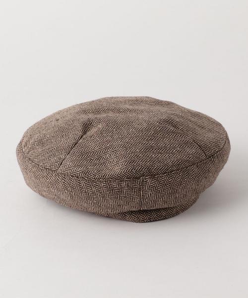 Another Edition（アナザーエディション）の「ヘリンボーンタックベレー帽（ハンチング/ベレー帽・レディース・その他1・FREE）」の2枚目の写真