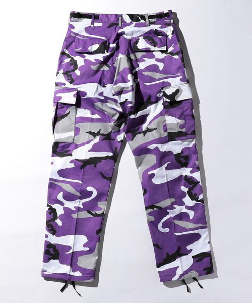 ROTHCO（ロスコ）の「＜ROTHCO＞ COLOR CAMO BDU PANTS/パンツ（カーゴパンツ・メンズ・イエロー/パープル・MEDIUM/SMALL）」の3枚目の写真