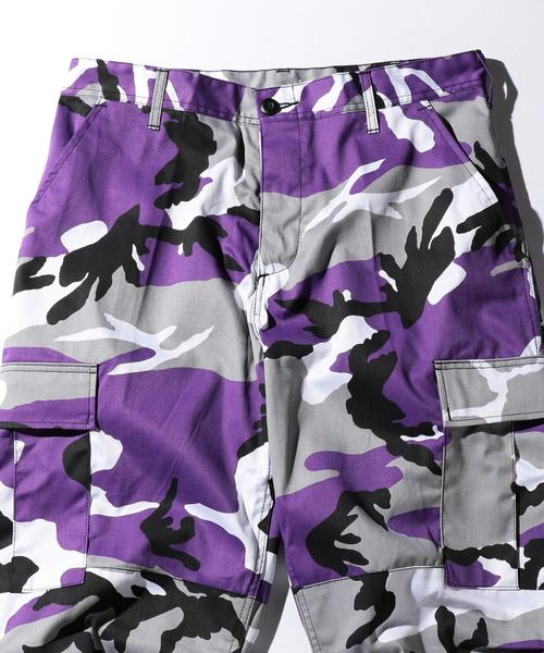 ROTHCO（ロスコ）の「＜ROTHCO＞ COLOR CAMO BDU PANTS/パンツ（カーゴパンツ・メンズ・イエロー/パープル・MEDIUM/SMALL）」の4枚目の写真