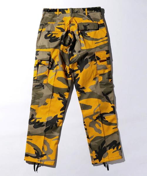 ROTHCO（ロスコ）の「＜ROTHCO＞ COLOR CAMO BDU PANTS/パンツ（カーゴパンツ・メンズ・イエロー/パープル・MEDIUM/SMALL）」の7枚目の写真