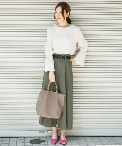 RODE SKO（ロデスコ）の「ANNI アウトステッチトートバッグ（トートバッグ・レディース・レッド/ブラック/ベージュ系その他/グレー/オレンジ/ブルー・ONE）」の19枚目の写真