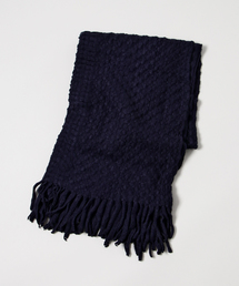 ラッセル編みストール