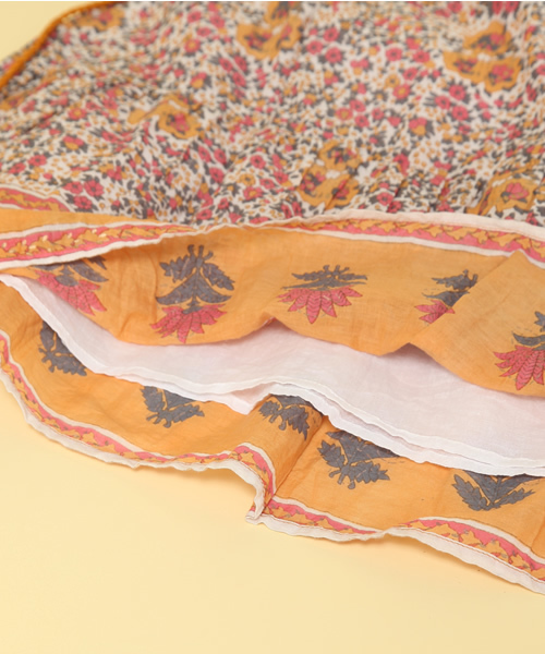 Another Edition（アナザーエディション）の「AE[A]FLW PRT BELT MINI（ワンピース・レディース・ブラック/ライラック/マスタード・フリー）」の10枚目の写真