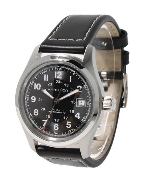 HAMILTON(ハミルトン)の「KHAKI FIELD AUTO H70455733 ■(アナログ腕時計・メンズ・ブラウン系その他/ブラック系その他・FREE)」の3枚目の写真