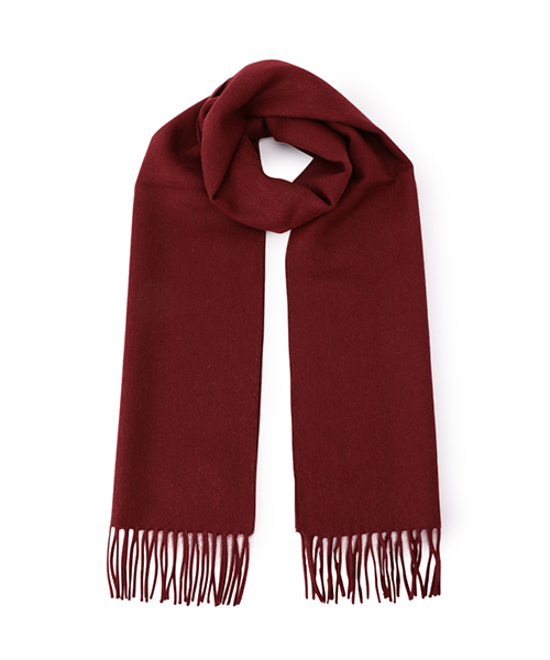 THE INOUE BROTHERS（ザイノウエブラザーズ）の「THE INOUE BROTHERS ベビーアルパカストール（ストール/ショール・メンズ・ホワイト/ブラック/グレー/オレンジ/ボルドー/キャメル/ネイビー・FREE）」の7枚目の写真