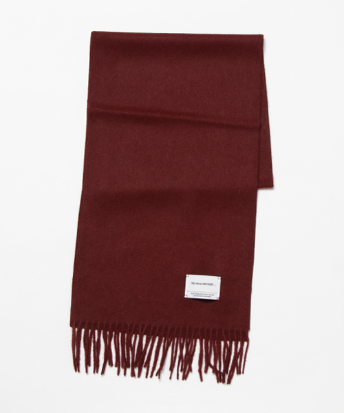 THE INOUE BROTHERS（ザイノウエブラザーズ）の「THE INOUE BROTHERS ベビーアルパカストール（ストール/ショール・メンズ・ホワイト/ブラック/グレー/オレンジ/ボルドー/キャメル/ネイビー・FREE）」の12枚目の写真