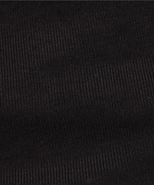 CLANE(クラネ)の「H/N CUT TOPS(Tシャツ/カットソー・レディース・ブラック/グレー/ライトグリーン・1/2)」の7枚目の写真