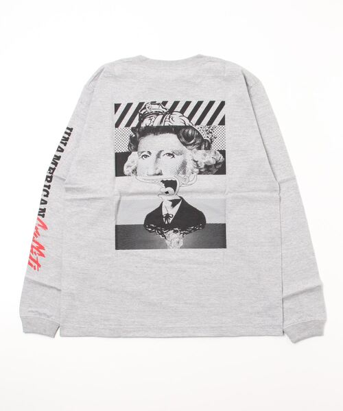 Sync.(スィンク)の「Sync.【D*FACE】L/S TEE "UNAMERICAN GRAFFITI"(Tシャツ/カットソー・メンズ・ホワイト/ブラック/ヘザーグレー・LARGE/MEDIUM/SMALL/X-LARGE)」の7枚目の写真