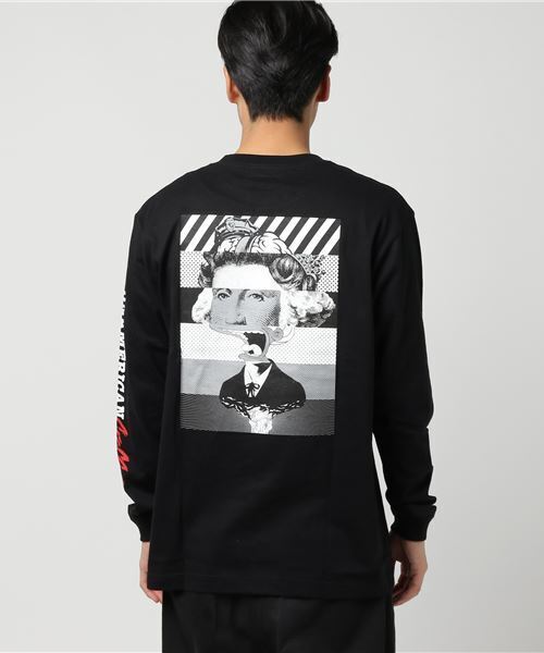Sync.【D*FACE】L/S TEE 'UNAMERICAN GRAFFITI'（Tシャツ/カットソー）｜Sync.（スィンク）