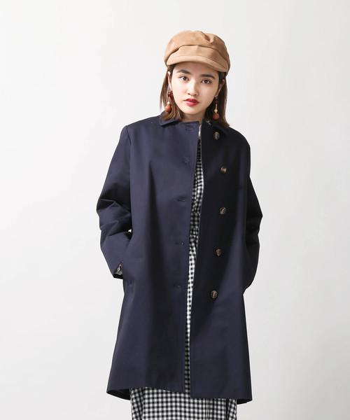 WEGO（ウィゴー）の「WEGO/ステンカラーコート（ステンカラーコート・レディース・ベージュ/ネイビー・FREE）」の12枚目の写真