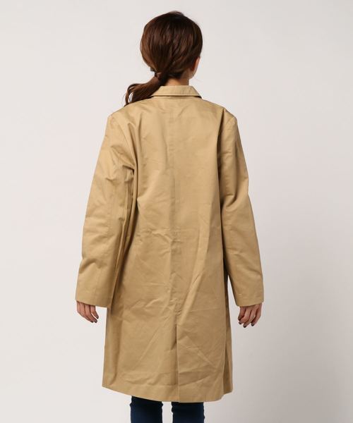 WEGO（ウィゴー）の「WEGO/ステンカラーコート（ステンカラーコート・レディース・ベージュ/ネイビー・FREE）」の4枚目の写真