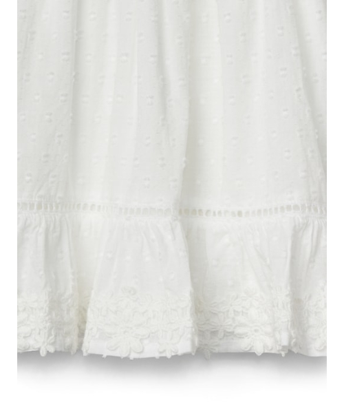 GAP(ギャップ)の「Gap アイレット フリルワンピース(ワンピース・キッズ・ホワイト/ライトイエロー・0-3M/3-6M/6-12M/12-18M/18-24M)」の3枚目の写真