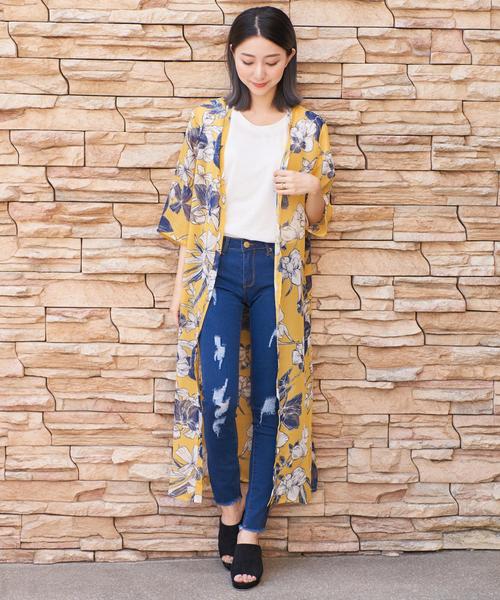 Girly Doll（ガーリードール）の「ストレッチクラッシュデニム（デニムパンツ・レディース・ワンウォッシュ/ホワイト/インディゴブルー/ネイビー/ブラック/ダークインディゴブルー・LL/XXS/M/L/XS/S）」の14枚目の写真