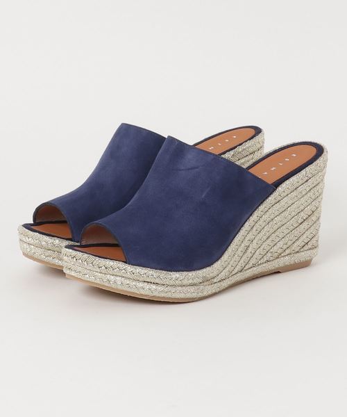 ESTNATION（エストネーション）の「ESTNATION ウェッジソールサンダル（サンダル・レディース・キャメル/ネイビー/イエロー・36/37/35）」の4枚目の写真