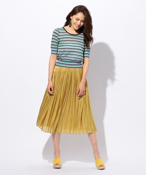 ESTNATION（エストネーション）の「ESTNATION ウェッジソールサンダル（サンダル・レディース・キャメル/ネイビー/イエロー・36/37/35）」の14枚目の写真