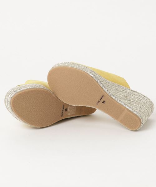 ESTNATION（エストネーション）の「ESTNATION ウェッジソールサンダル（サンダル・レディース・キャメル/ネイビー/イエロー・36/37/35）」の17枚目の写真