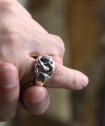 【YArKA/ヤーカ】silver925 chain motif ring [pachi]/シルバー925 チェーンモチーフリング