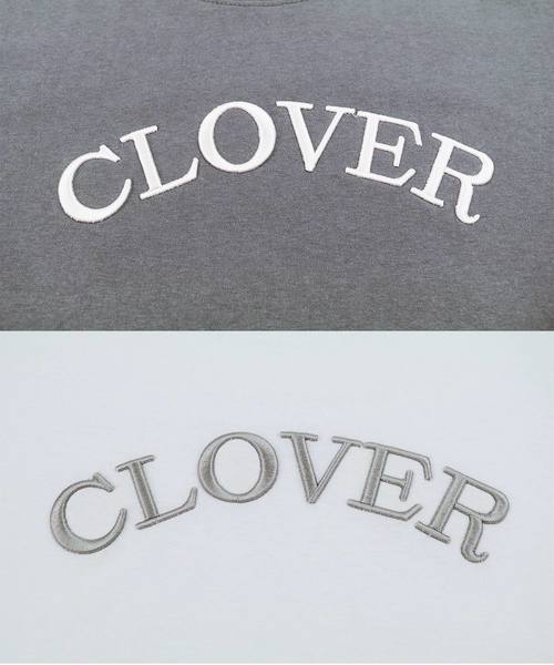 reca（レカ）の「ゆったり楽ちん◇ビッグシルエット 刺繍ロゴTシャツ　-CLOVER-（Tシャツ/カットソー・レディース・ホワイト/グレー/ブルー系その他/スモークピンク・FREE）」の19枚目の写真