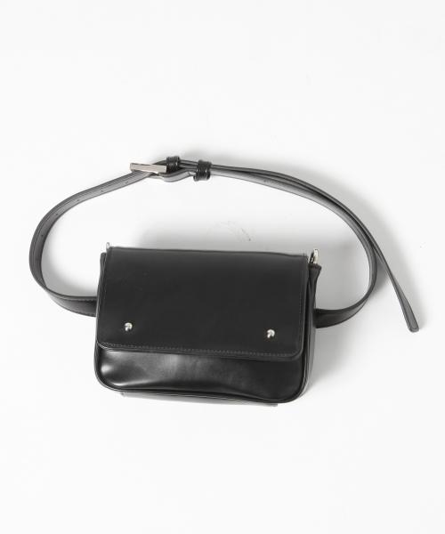 LOWRYS FARM（ローリーズファーム）の「２ＷＡＹウエストＢＡＧ　801937（ショルダーバッグ・レディース・オフホワイト/ブラック/グリーン・FREE）」の12枚目の写真