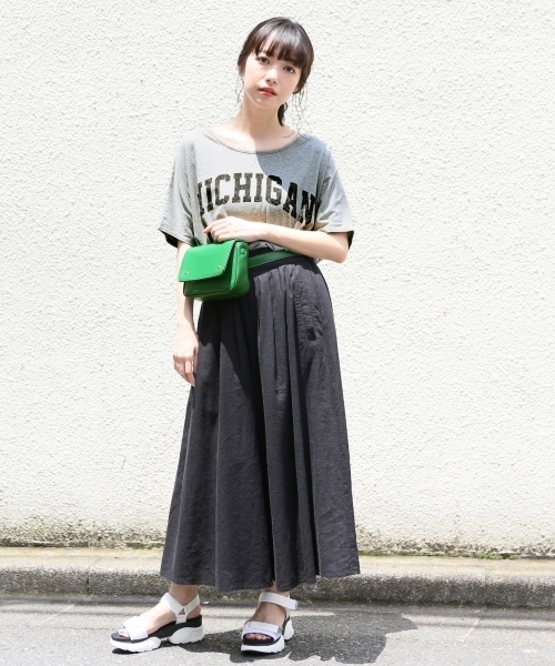 LOWRYS FARM（ローリーズファーム）の「２ＷＡＹウエストＢＡＧ　801937（ショルダーバッグ・レディース・オフホワイト/ブラック/グリーン・FREE）」の19枚目の写真