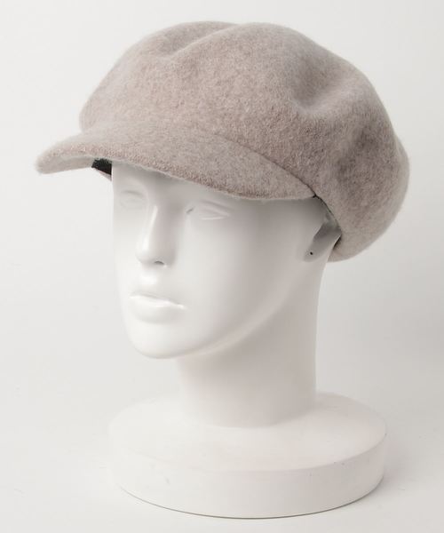 WEGO（ウィゴー）の「WEGO/ウールボリュームキャスケット（キャスケット・レディース・ブラック/ベージュ/グレー/キャメル/ワイン/カーキ・FREE）」の12枚目の写真