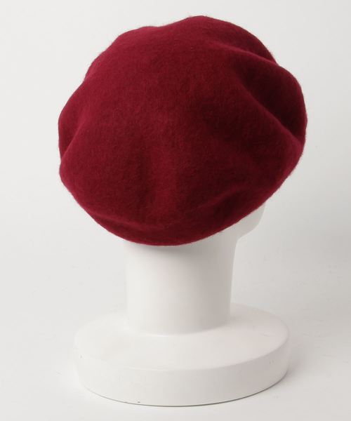 WEGO（ウィゴー）の「WEGO/ウールボリュームキャスケット（キャスケット・レディース・ブラック/ベージュ/グレー/キャメル/ワイン/カーキ・FREE）」の7枚目の写真