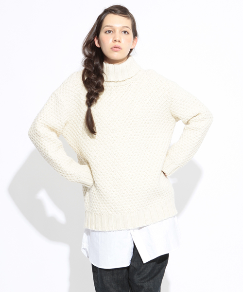 BEAMS BOY - ビームスボーイ　ニット　ハンド ビッグシルエット タートルネック ニット 楽天市場】【SALE／50%OFF】BEAMS BOY / ハンド ビッグ