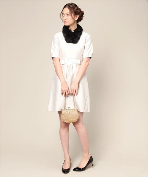 Demi-Luxe BEAMS(デミルクス ビームス)の「Di bello / パールビーズ シェル パーティバッグ(ショルダーバッグ・レディース・シルバー/ゴールド・ONE SIZE)」の16枚目の写真