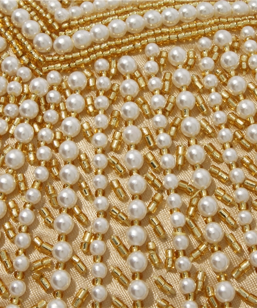 Demi-Luxe BEAMS(デミルクス ビームス)の「Di bello / パールビーズ シェル パーティバッグ(ショルダーバッグ・レディース・シルバー/ゴールド・ONE SIZE)」の10枚目の写真