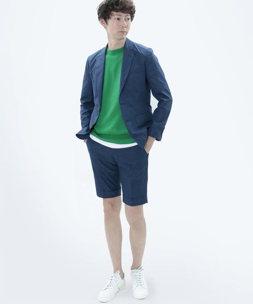 junhashimoto(ジュンハシモト)の「BASIC SHORTS(その他パンツ・メンズ・ネイビー/チャコールグレー・4/5/3/2)」の3枚目の写真