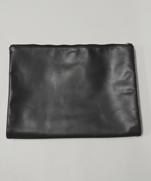 SHIPS JET BLUE(シップスジェットブルー)の「JB: HARRIS TWEED×レザー リバーシブル/クラッチバッグ■(クラッチバッグ・メンズ・ブラック/ネイビー/ライトブラウン/ダークブルー/グレー系その他/ブラウン系その他/ブルー系その他・ONESIZE/ONE SIZE)」の16枚目の写真